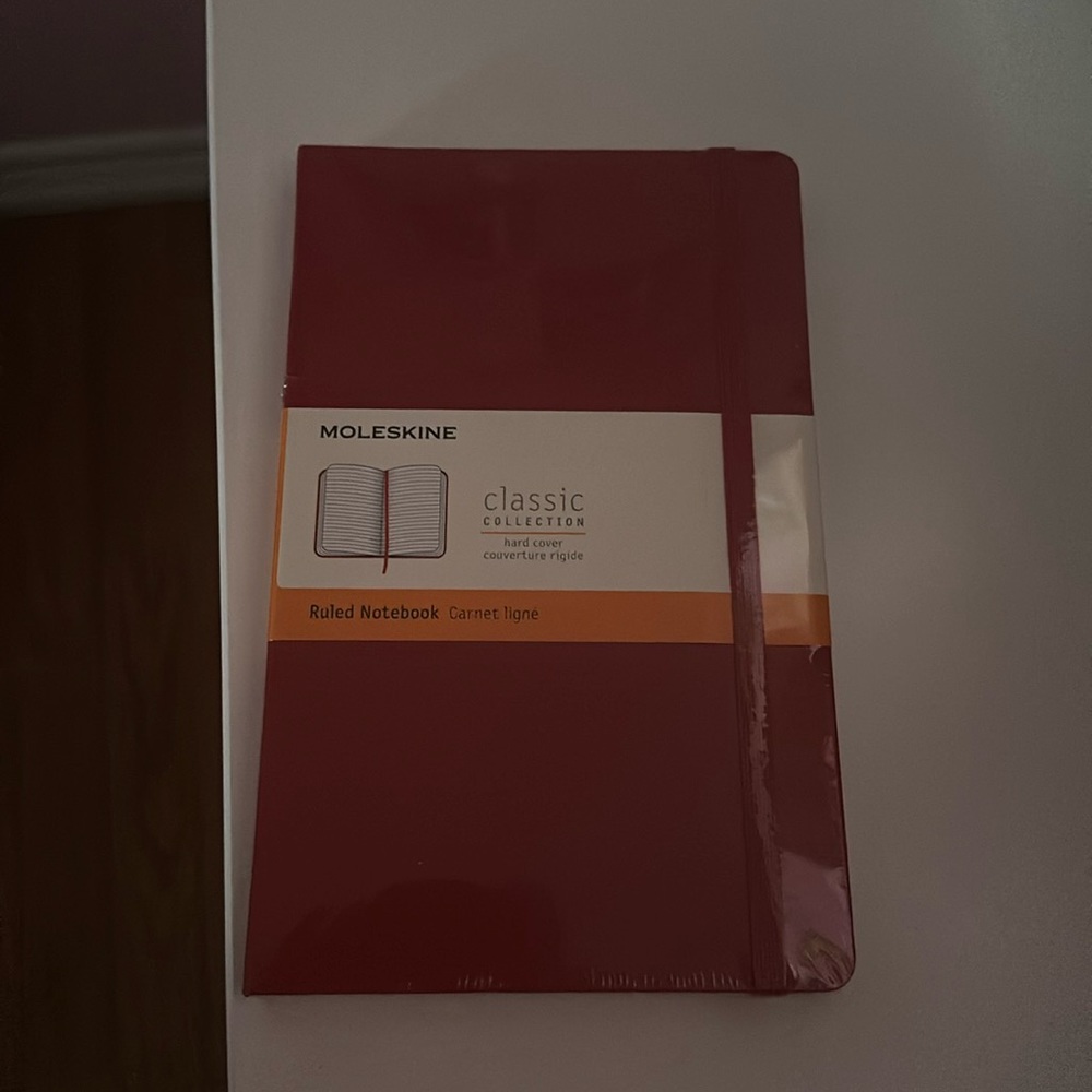 Moleskin lined journals (sealed)